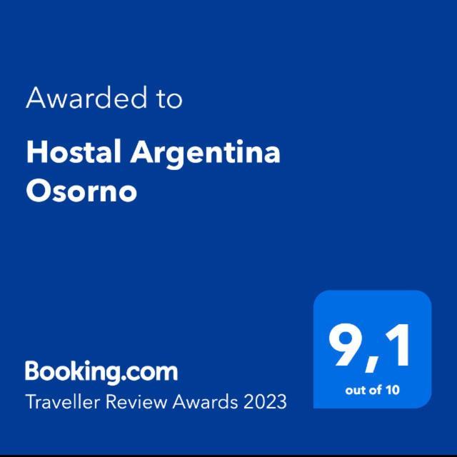 Hostal Argentina Osorno Eksteriør billede